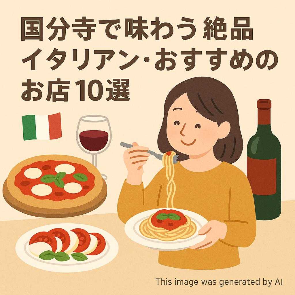 国分寺で味わう絶品イタリアン・おすすめのお店10選