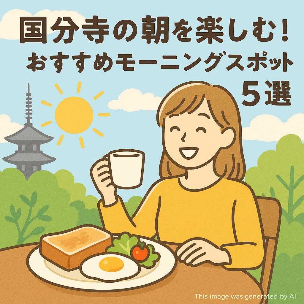 国分寺の朝を楽しむ!おすすめモーニングスポット5選