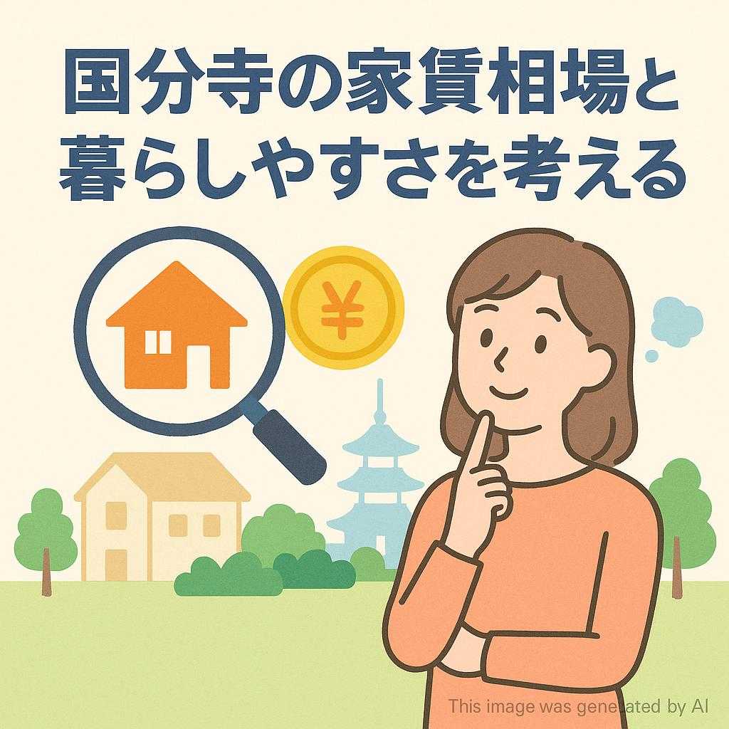 国分寺の家賃相場と暮らしやすさを考える