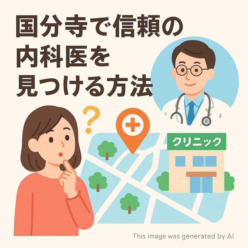 国分寺で信頼の内科医を見つける方法
