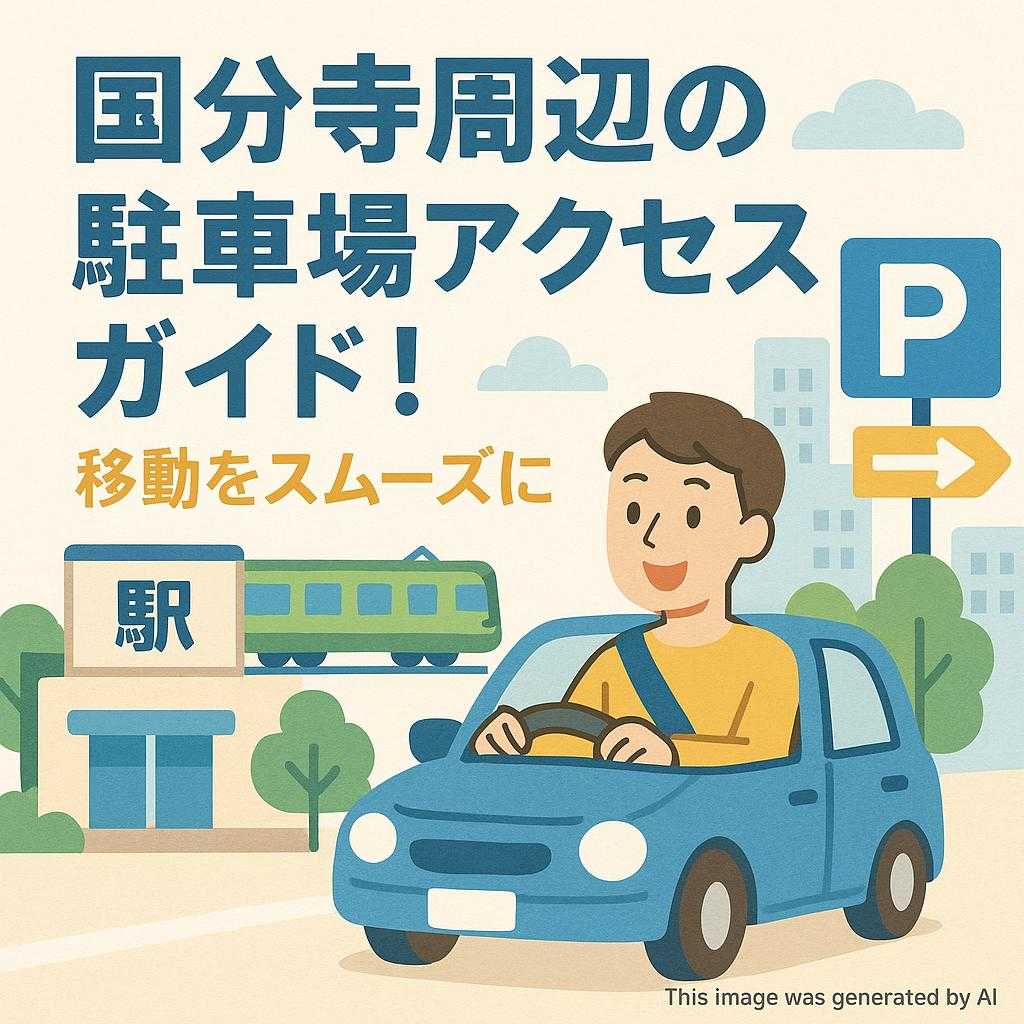 国分寺周辺の駐車場アクセスガイド!移動をスムーズに