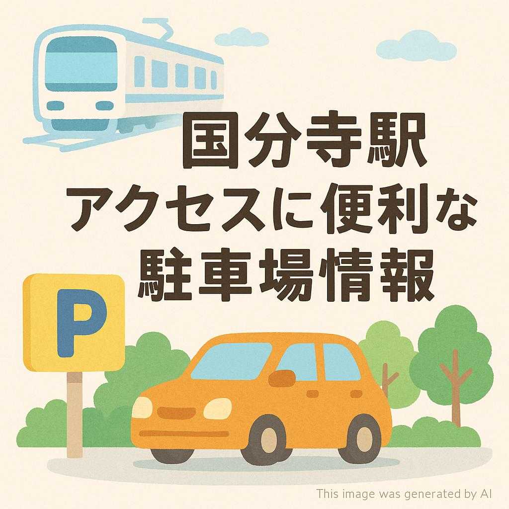 国分寺駅アクセスに便利な駐車場情報