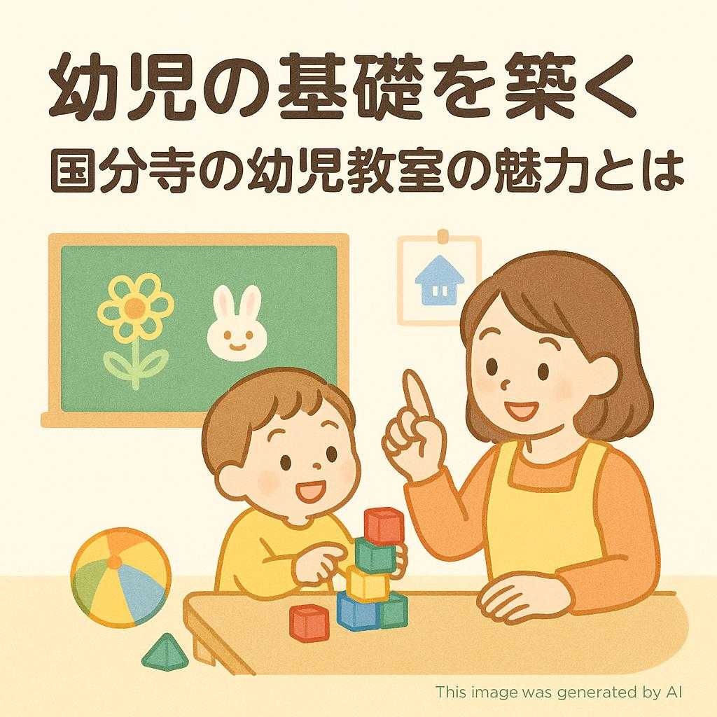 幼児の基礎を築く 国分寺の幼児教室の魅力とは