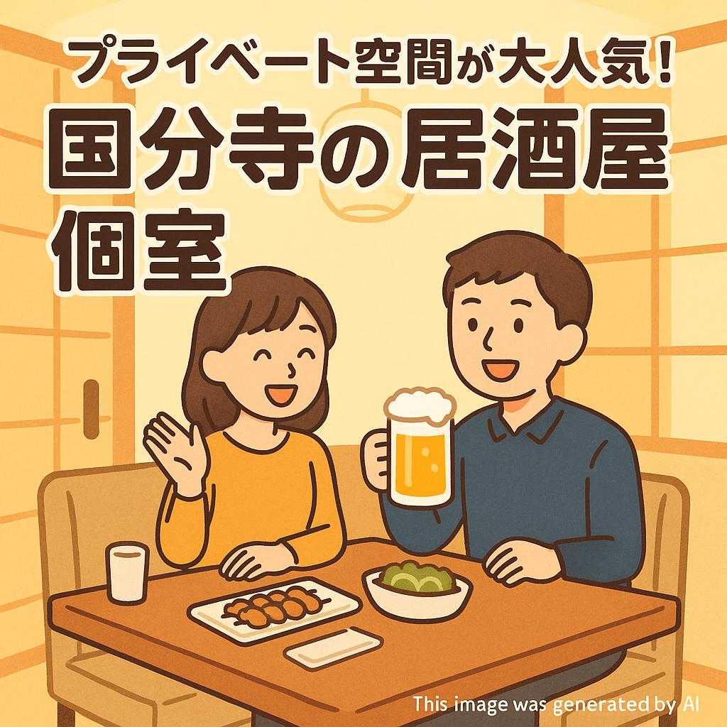プライベート空間が大人気!国分寺の居酒屋個室