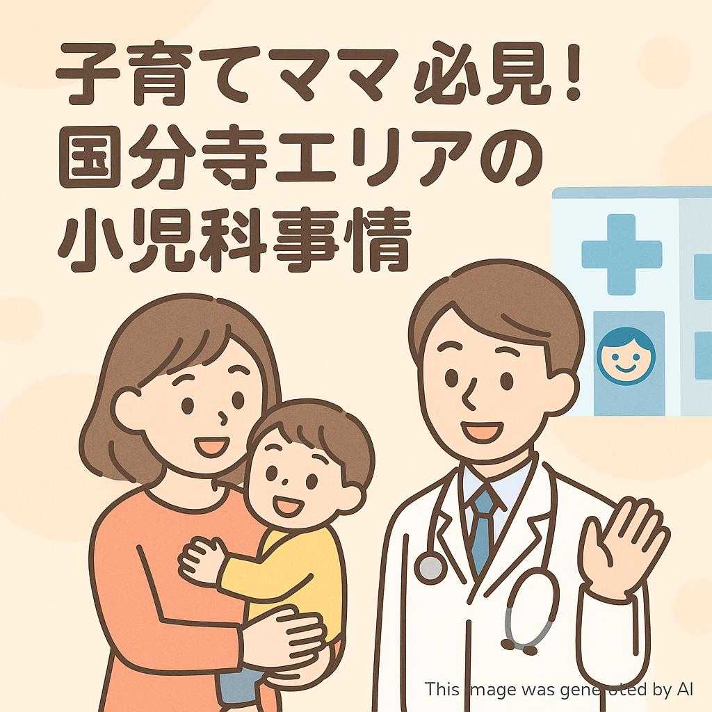 子育てママ必見!国分寺エリアの小児科事情
