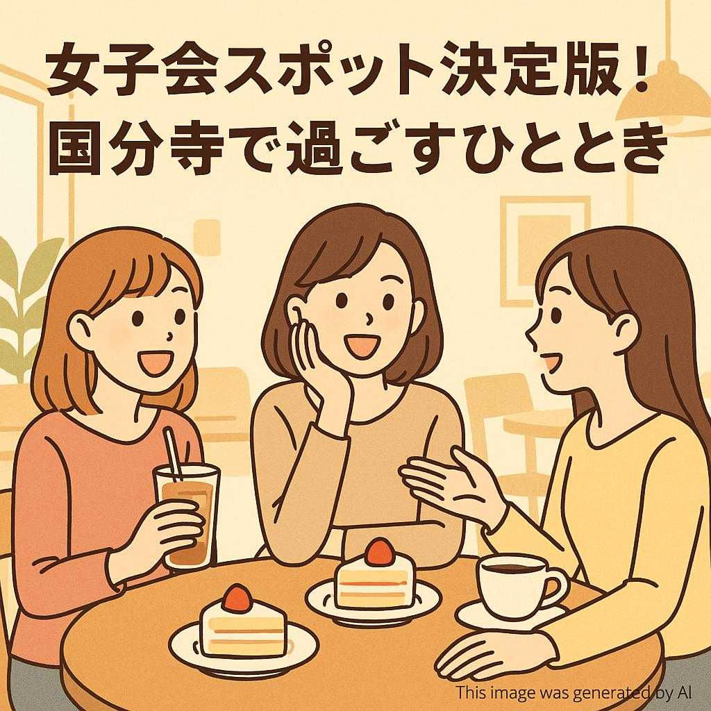女子会スポット決定版!国分寺で過ごすひととき