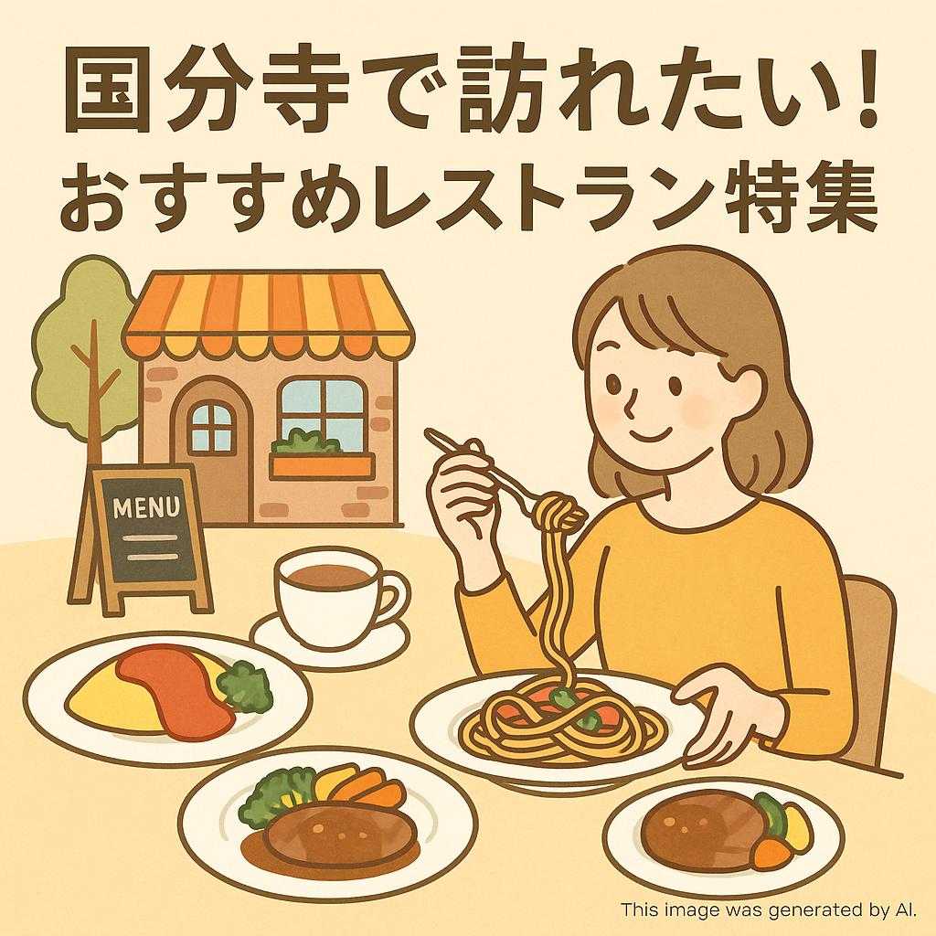 国分寺で訪れたい!おすすめレストラン特集