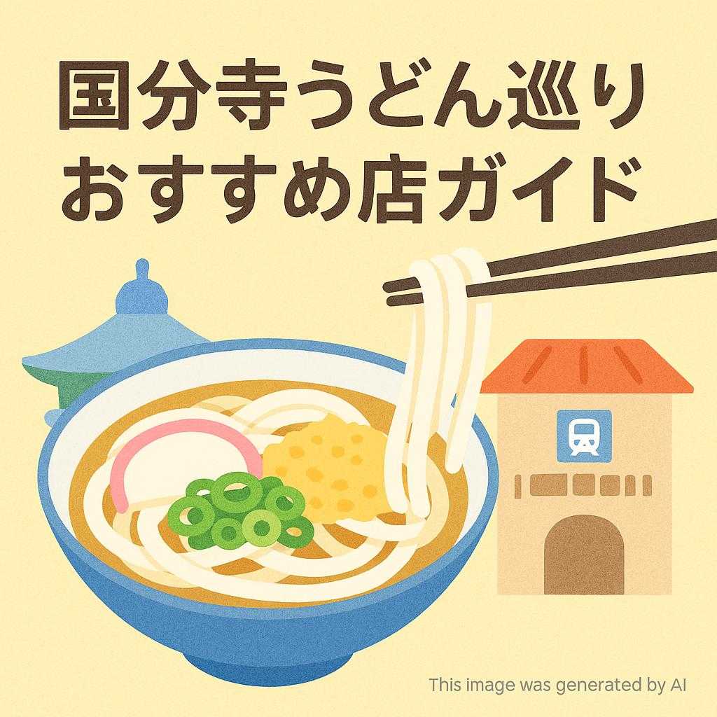 国分寺うどん巡り・おすすめ店ガイド