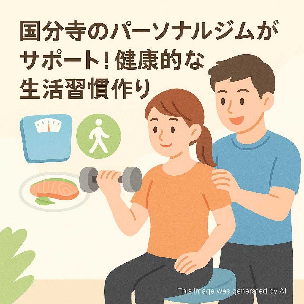 国分寺のパーソナルジムがサポート!健康的な生活習慣作り