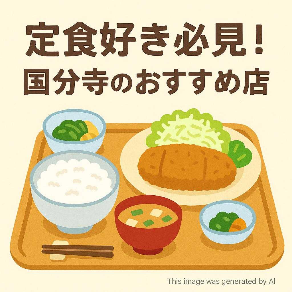 定食好き必見！国分寺のおすすめ店
