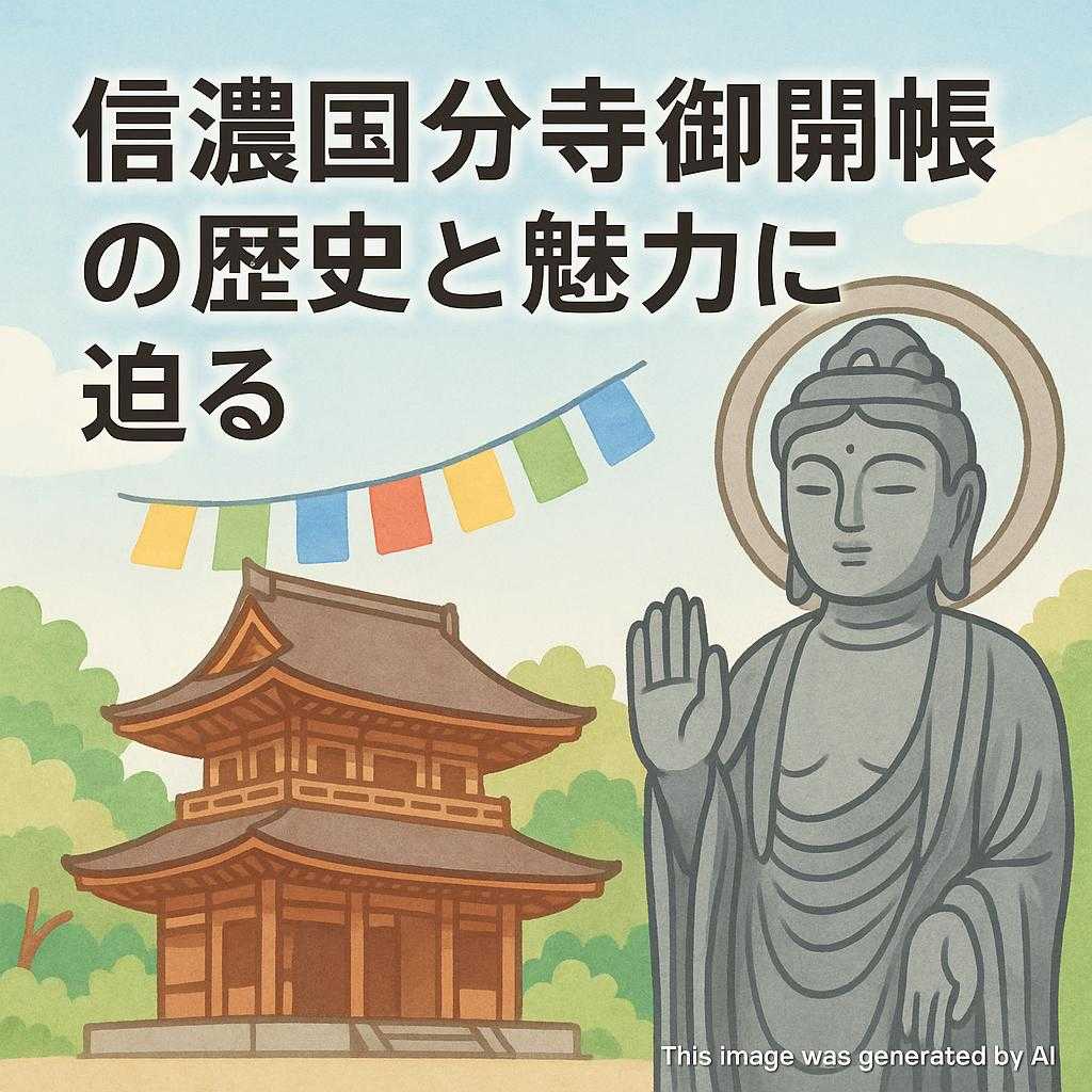 信濃国分寺御開帳の歴史と魅力に迫る