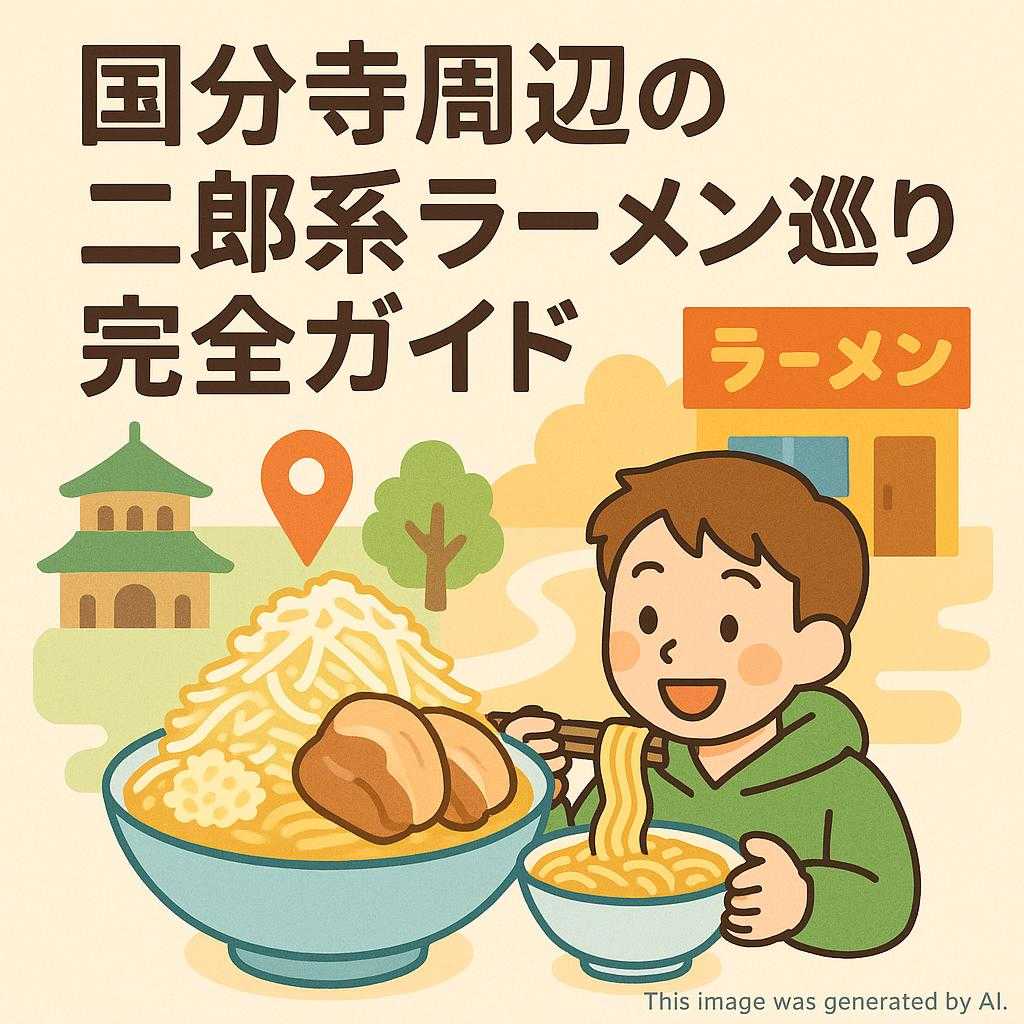 国分寺周辺の二郎系ラーメン巡り完全ガイド