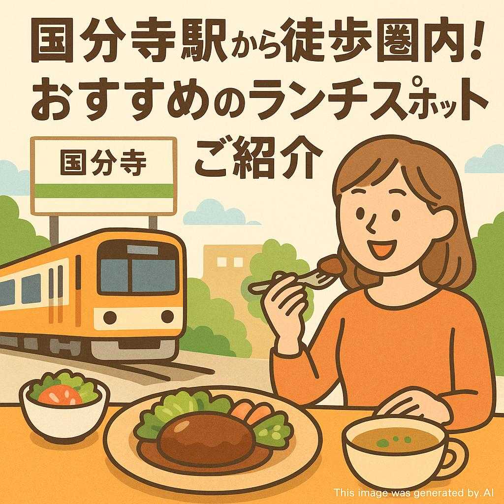国分寺駅から徒歩圏内！おすすめのランチスポットご紹介