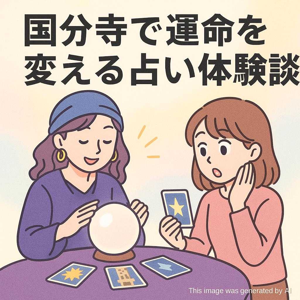国分寺で運命を変える占い体験談