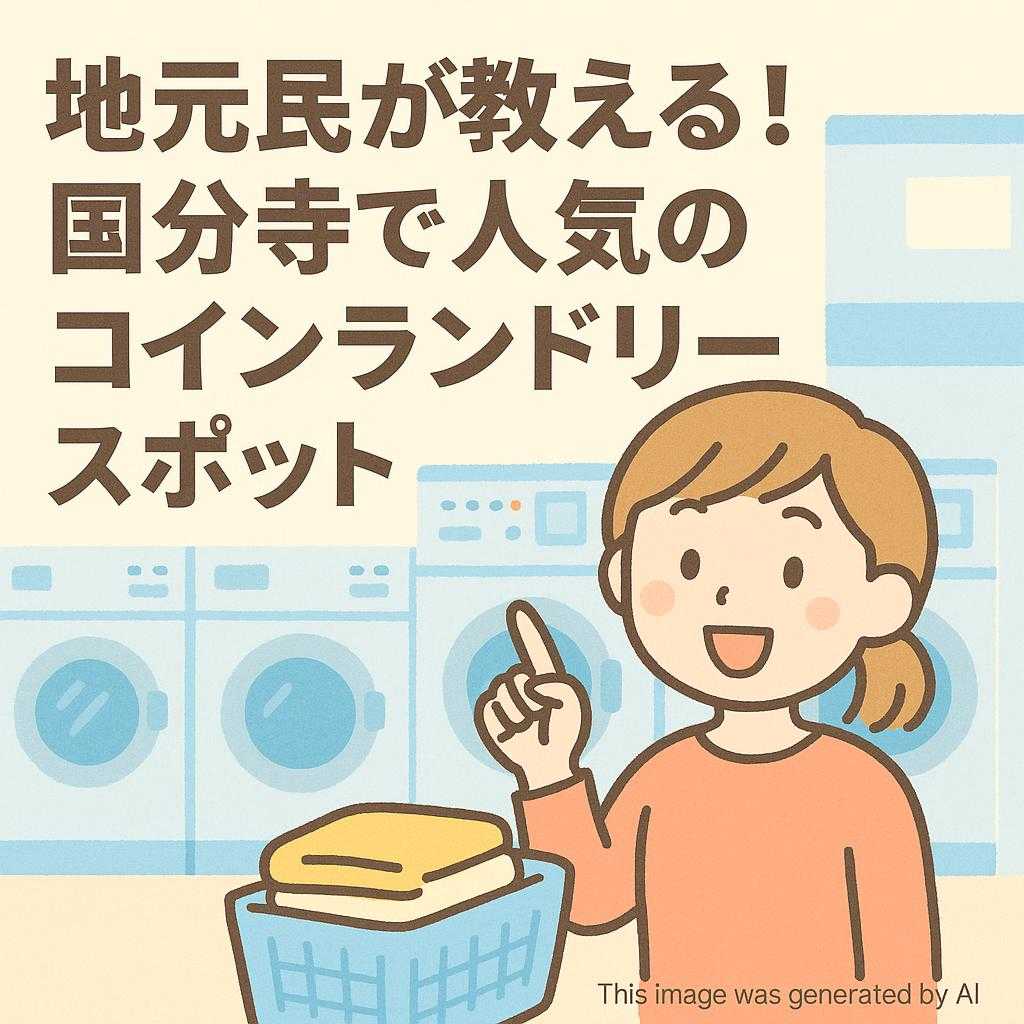 地元民が教える！国分寺で人気のコインランドリースポット