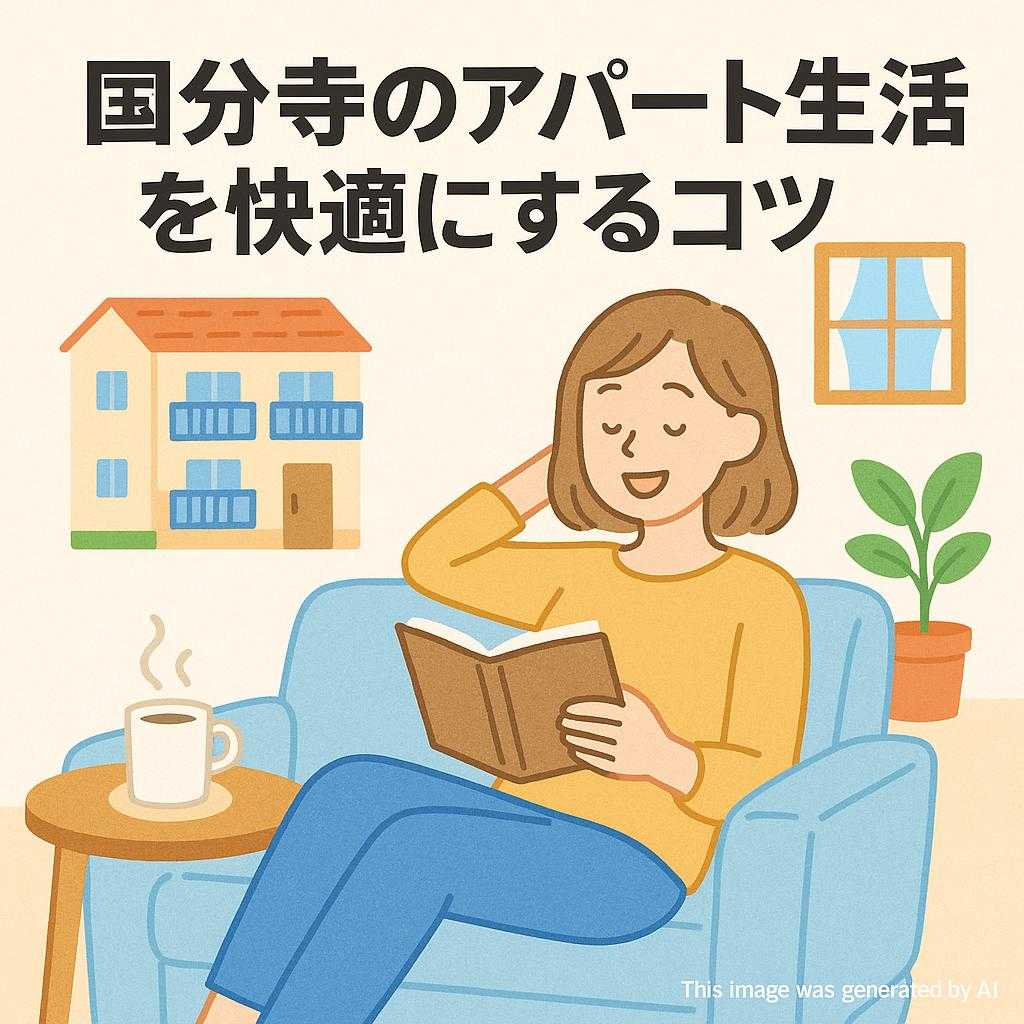 国分寺のアパート生活を快適にするコツ