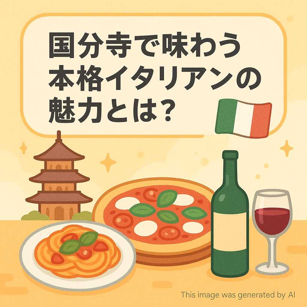 国分寺で味わう本格イタリアンの魅力とは?