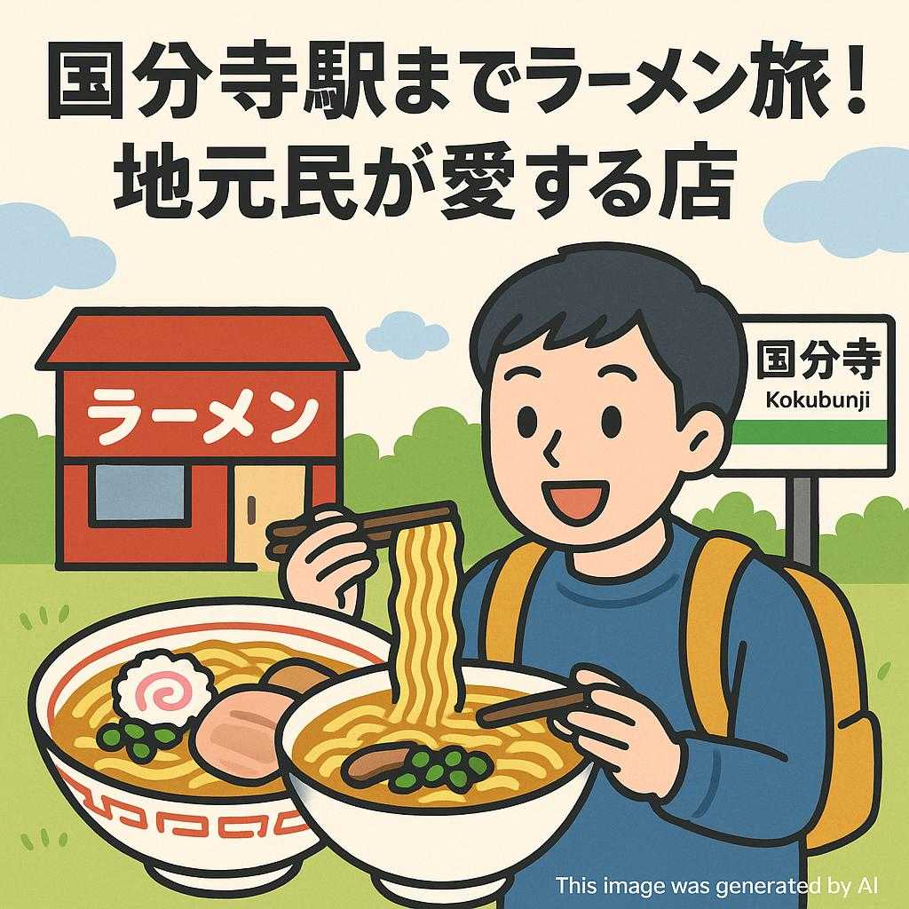 国分寺駅までラーメン旅!地元民が愛する店