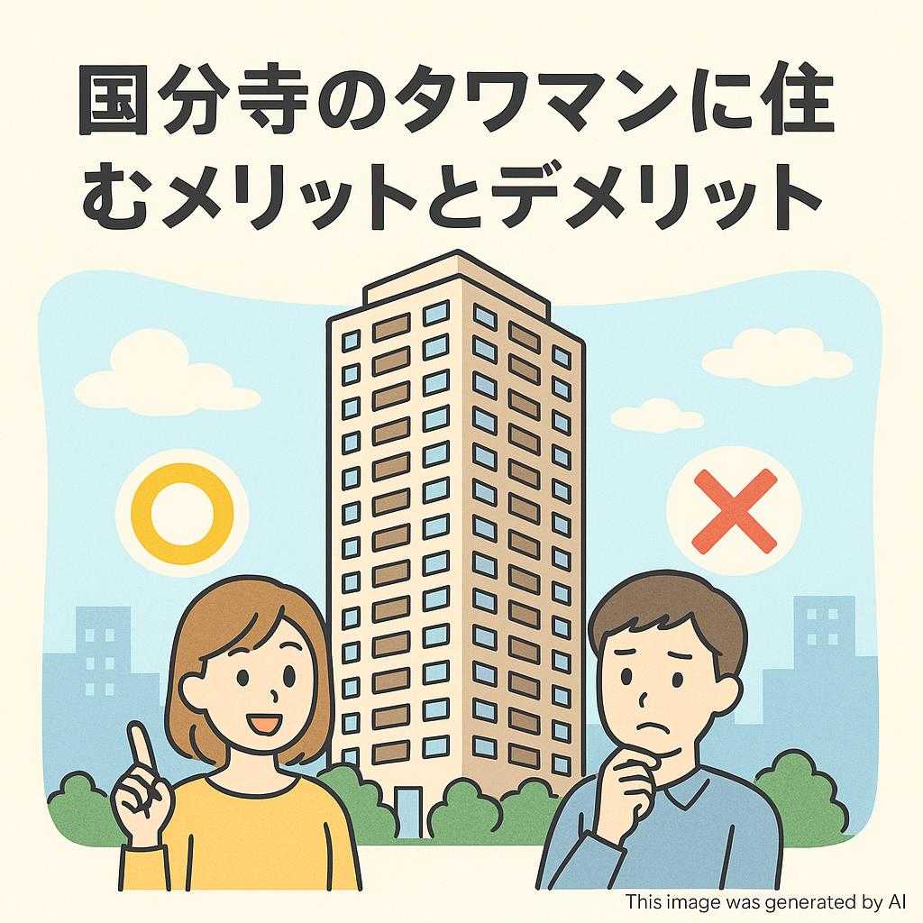 国分寺のタワマンに住むメリットとデメリット