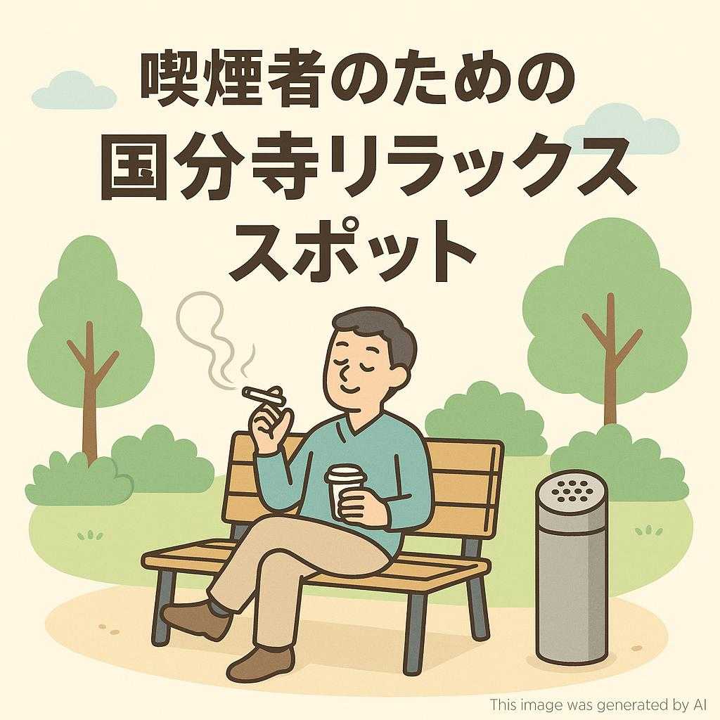 喫煙者のための国分寺リラックススポット