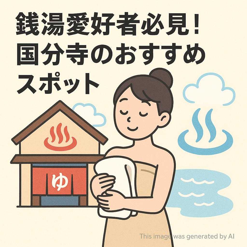 銭湯愛好者必見!国分寺のおすすめスポット