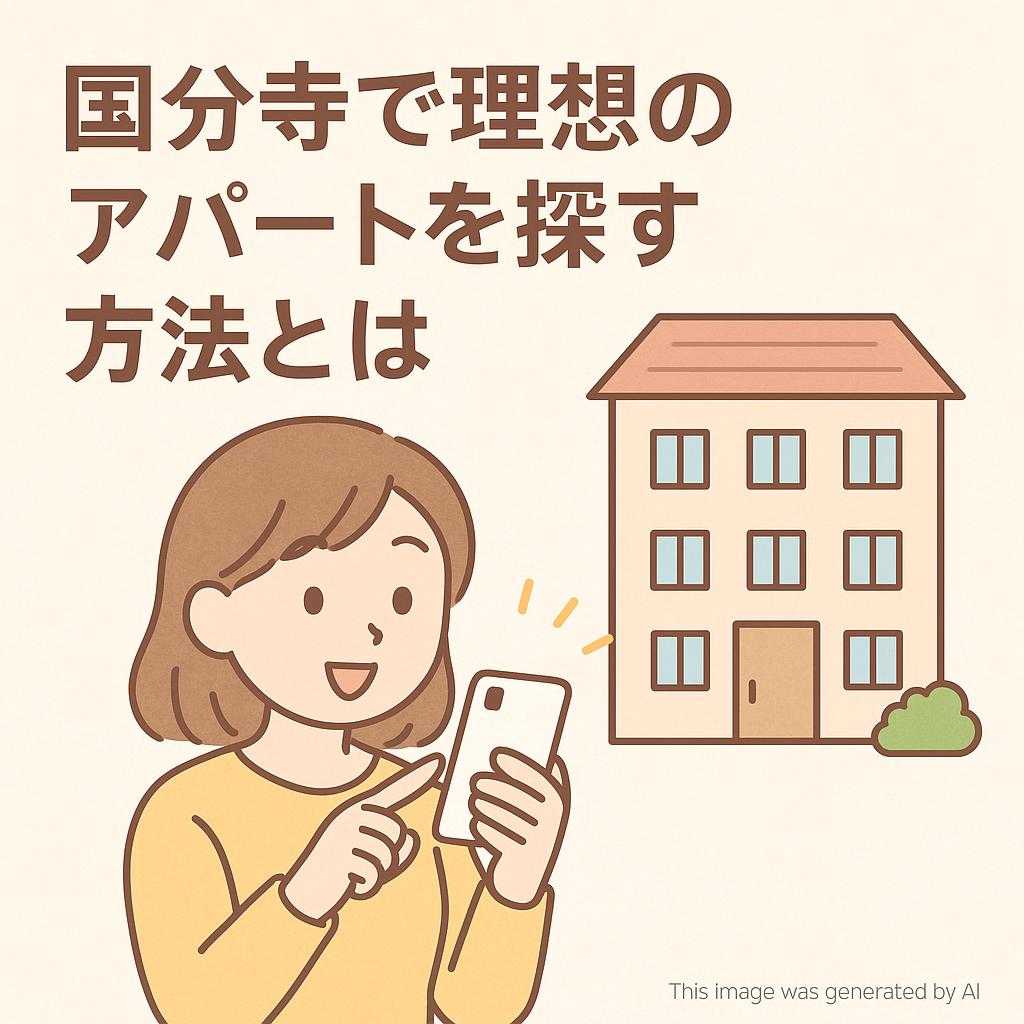 国分寺で理想のアパートを探す方法とは