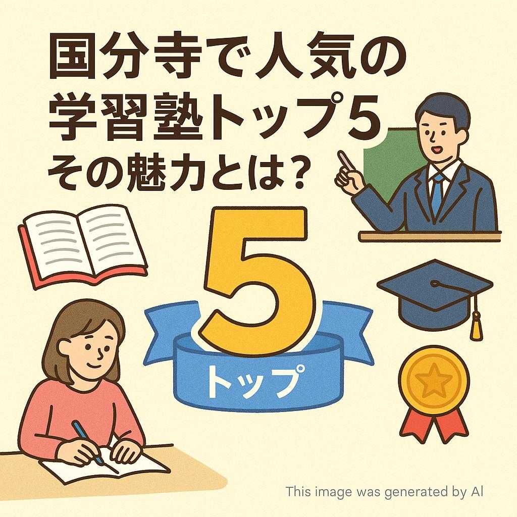国分寺で人気の学習塾トップ5 その魅力とは?
