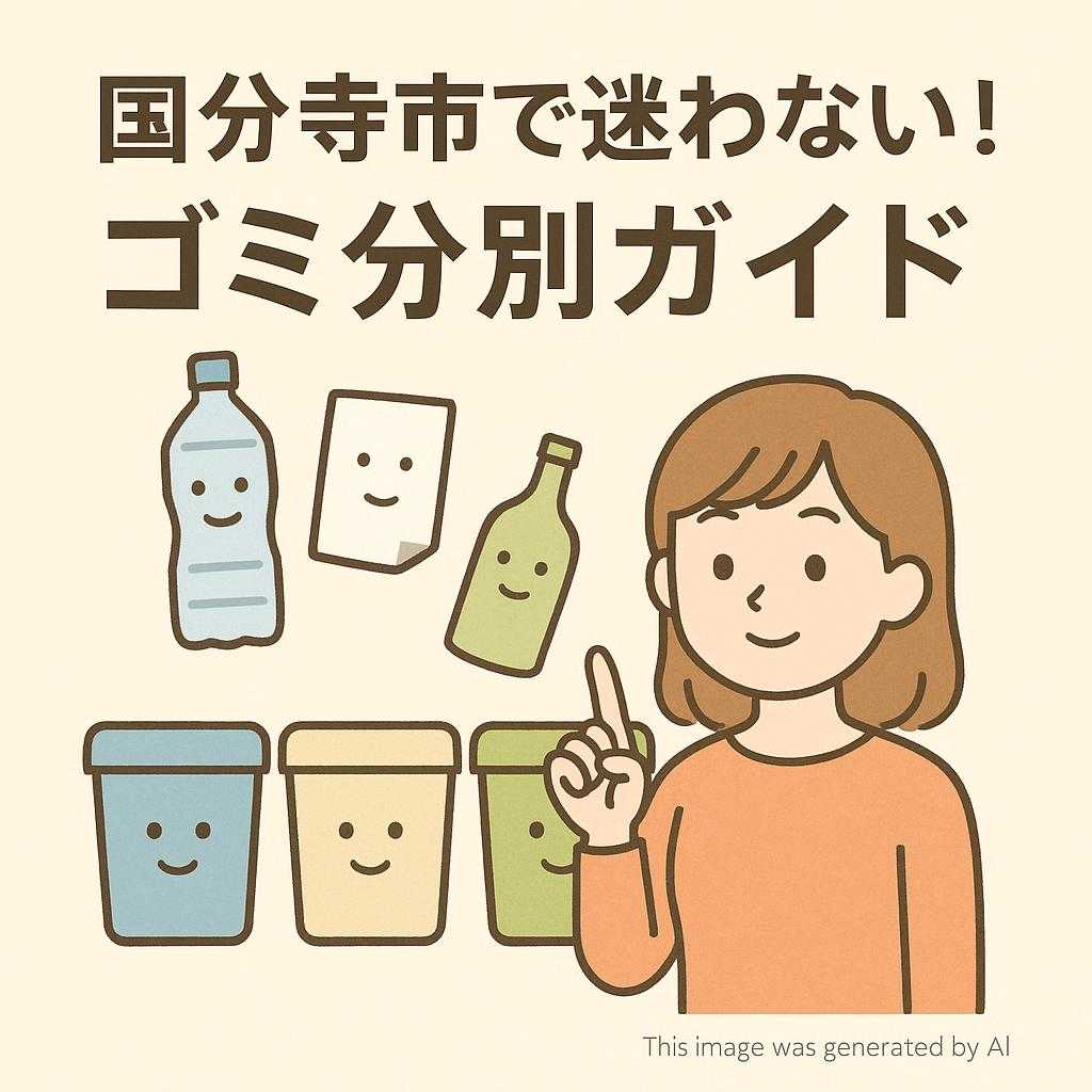 国分寺市で迷わない！ゴミ分別ガイド