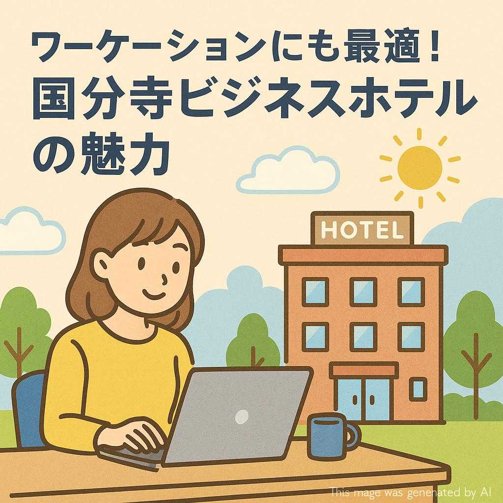 ワーケーションにも最適!国分寺ビジネスホテルの魅力