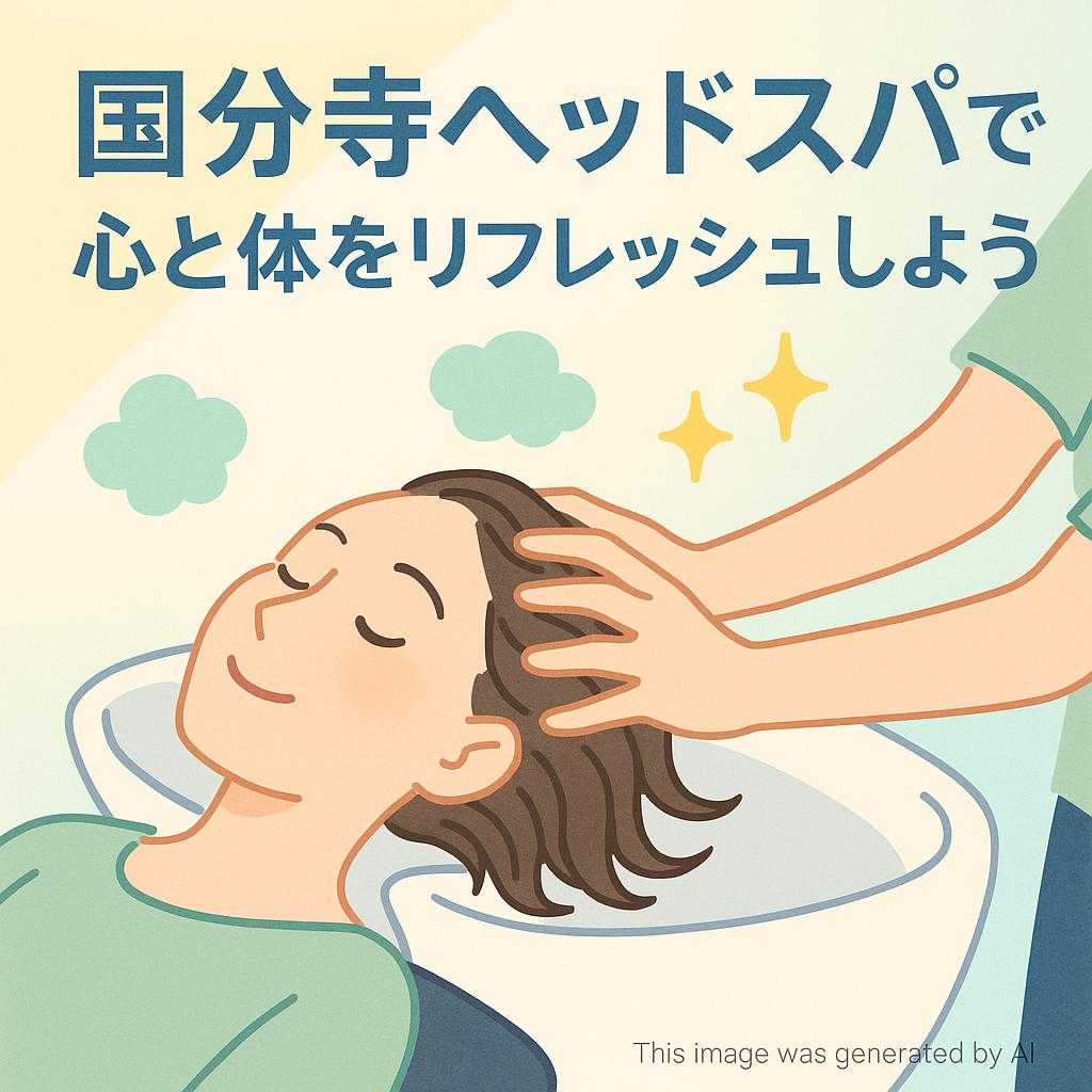 国分寺ヘッドスパで心と体をリフレッシュしよう