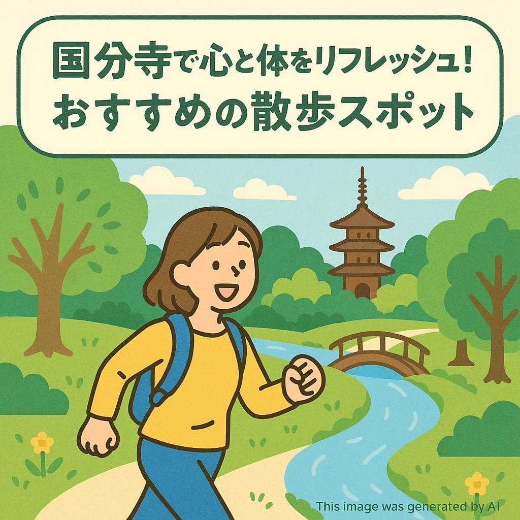 国分寺で心と体をリフレッシュ!おすすめの散歩スポット