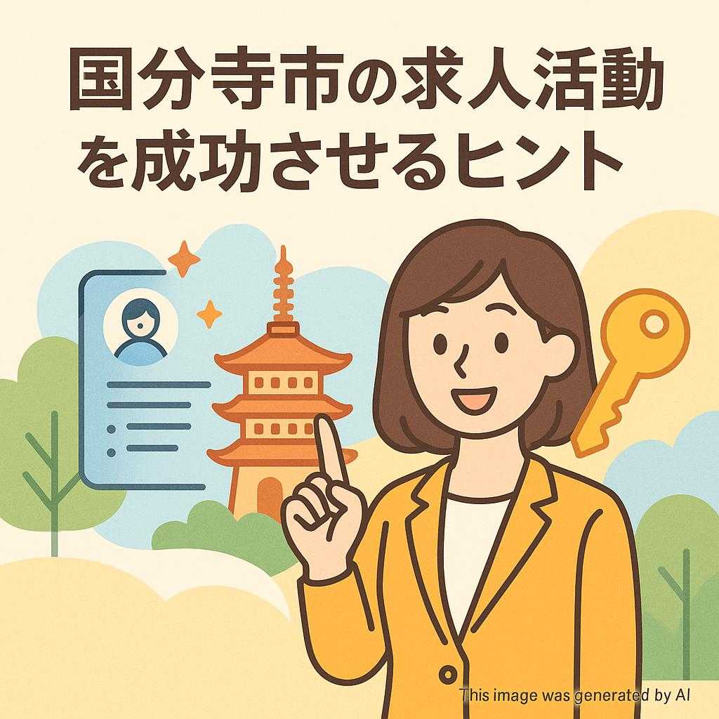 国分寺市の求人活動を成功させるヒント