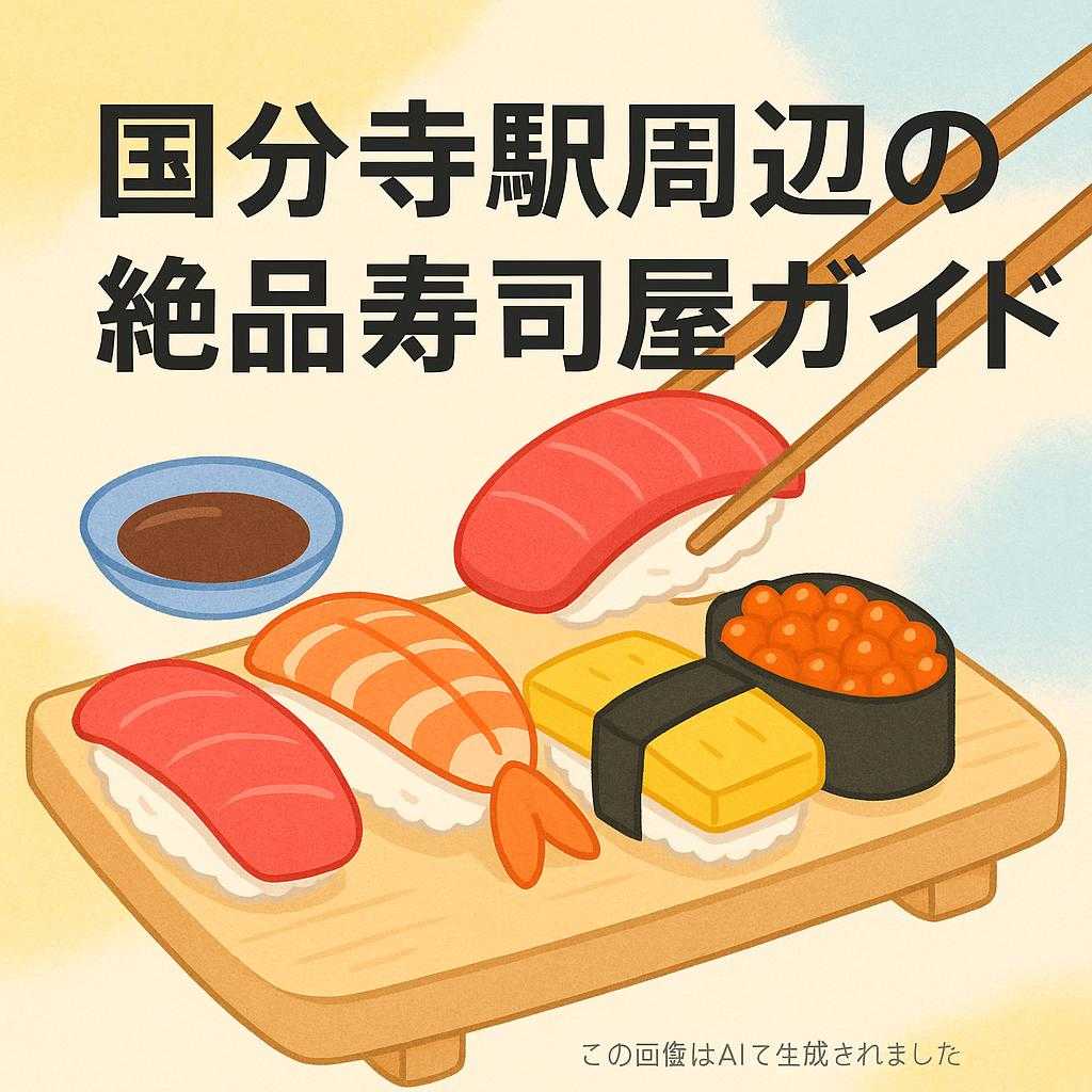 国分寺駅周辺の絶品寿司屋ガイド