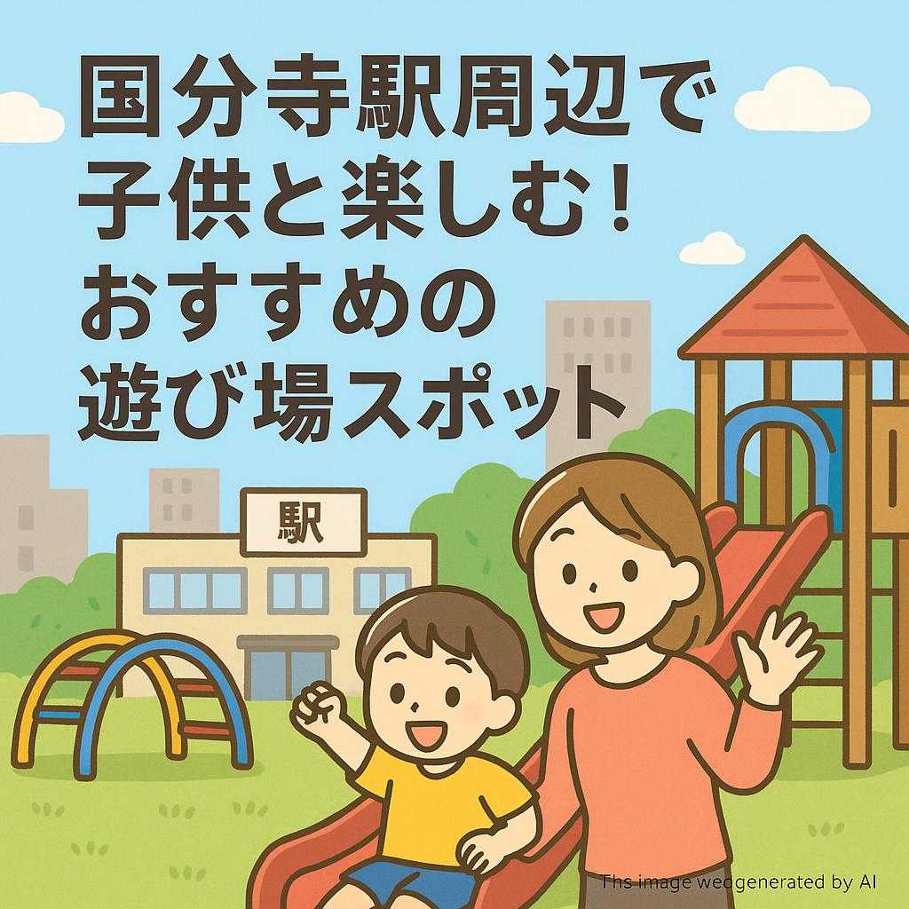 国分寺駅周辺で子供と楽しむ！おすすめの遊び場スポット