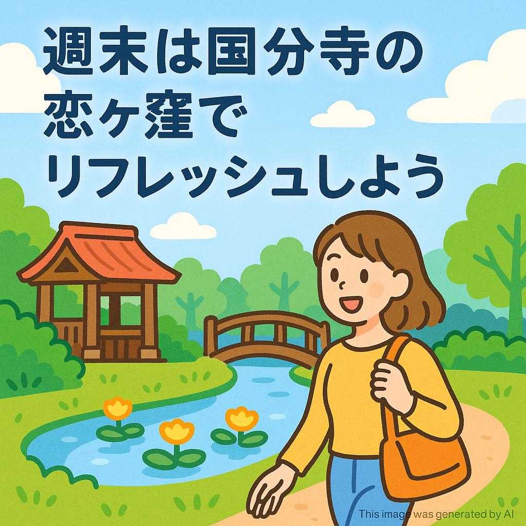 週末は国分寺の恋ヶ窪でリフレッシュしよう