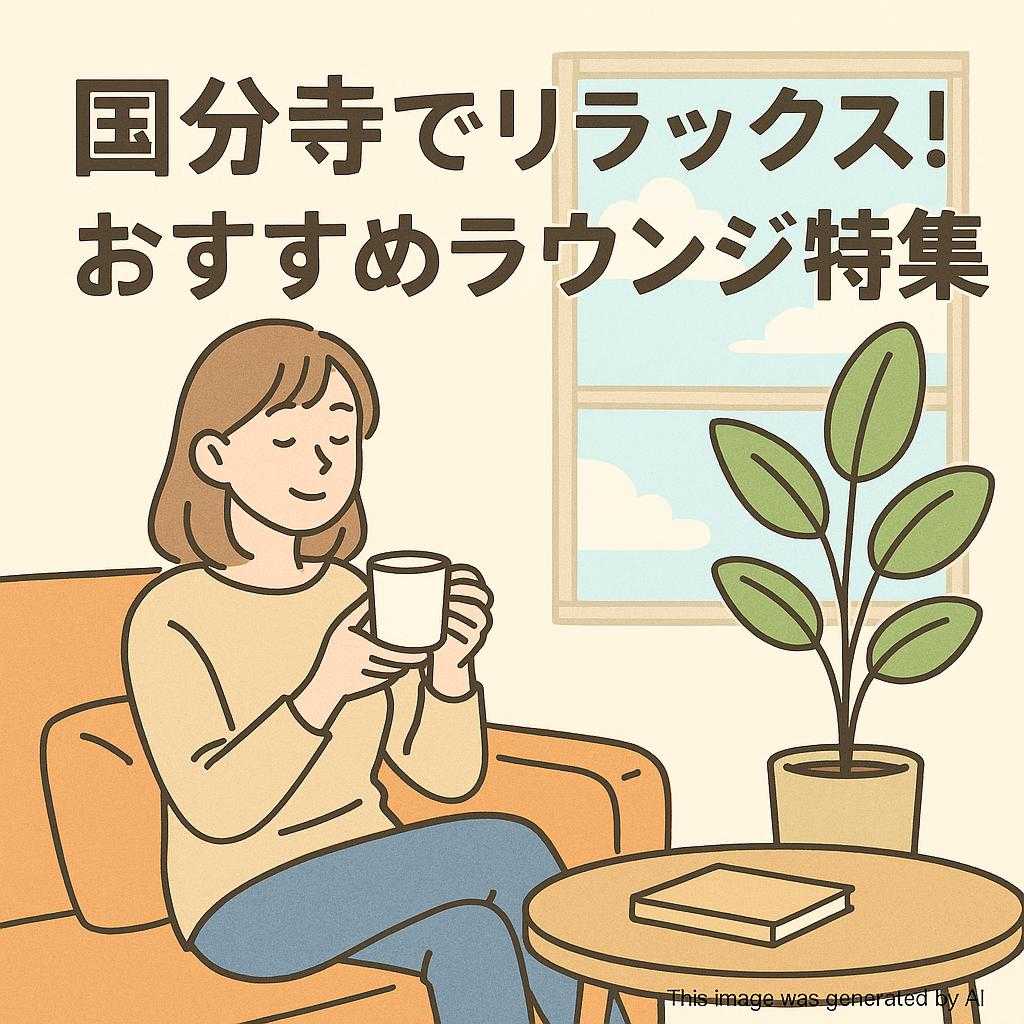 国分寺でリラックス！おすすめラウンジ特集