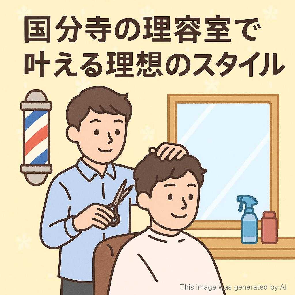 国分寺の理容室で叶える理想のスタイル