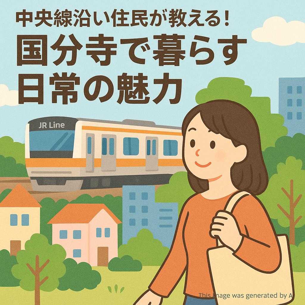 中央線沿い住民が教える！国分寺で暮らす日常の魅力