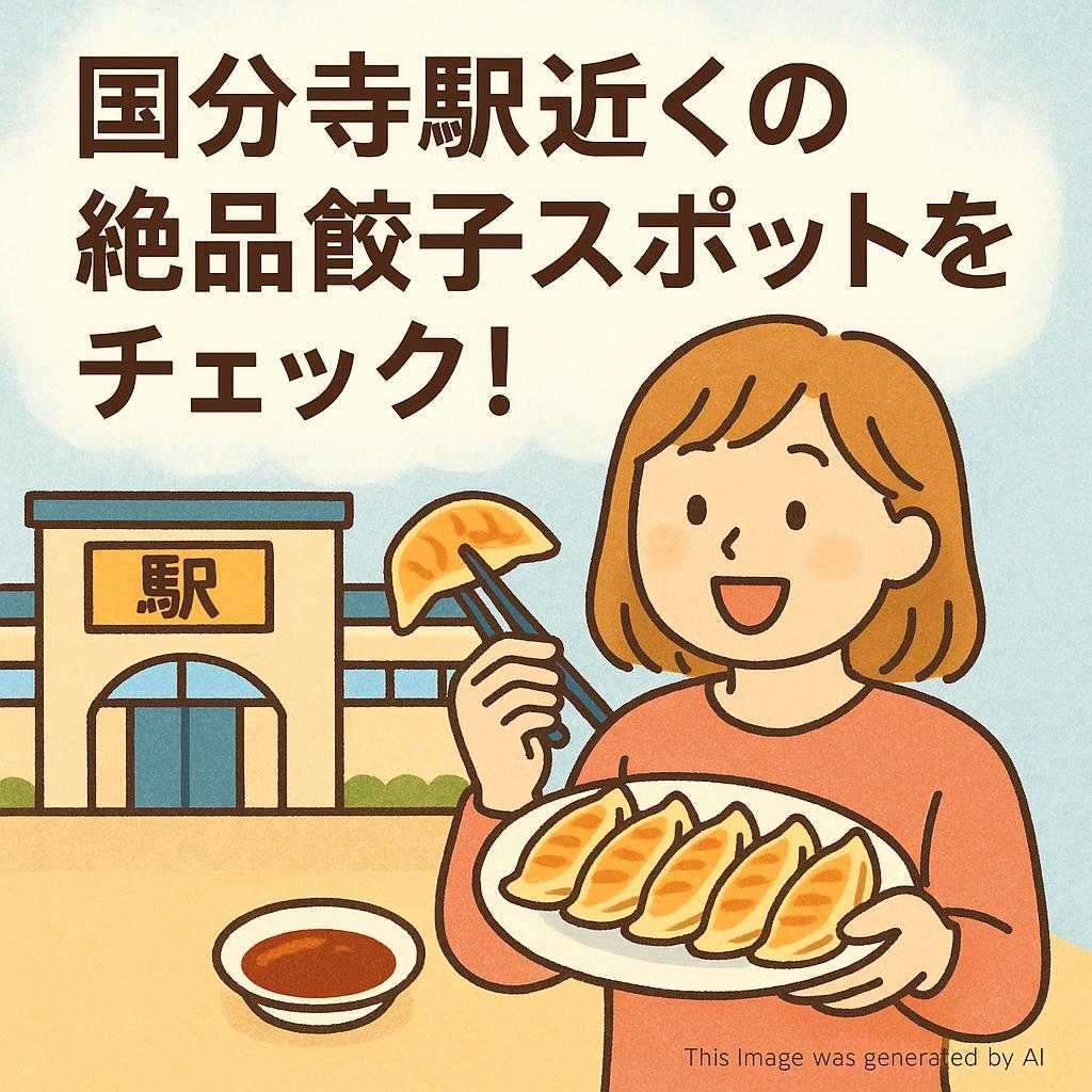 国分寺駅近くの絶品餃子スポットをチェック！