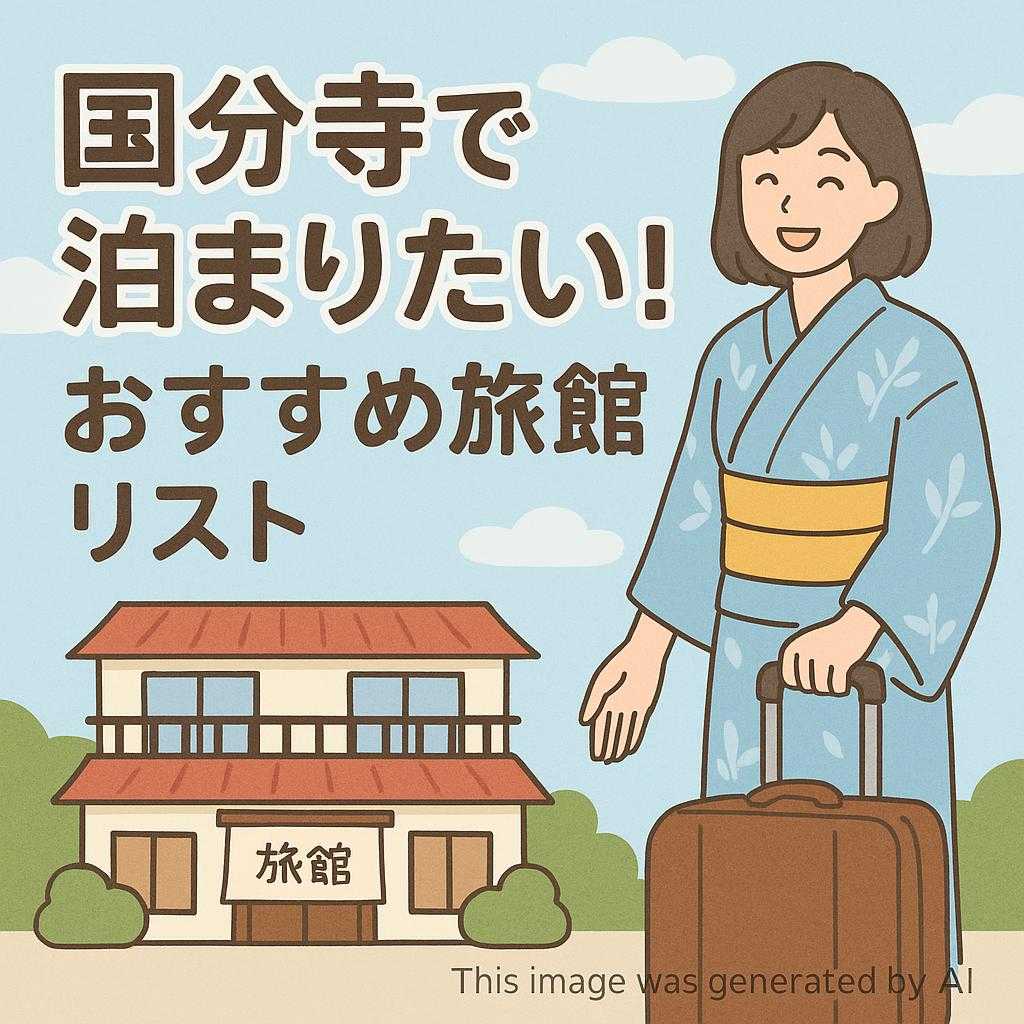 国分寺で泊まりたい!おすすめ旅館リスト