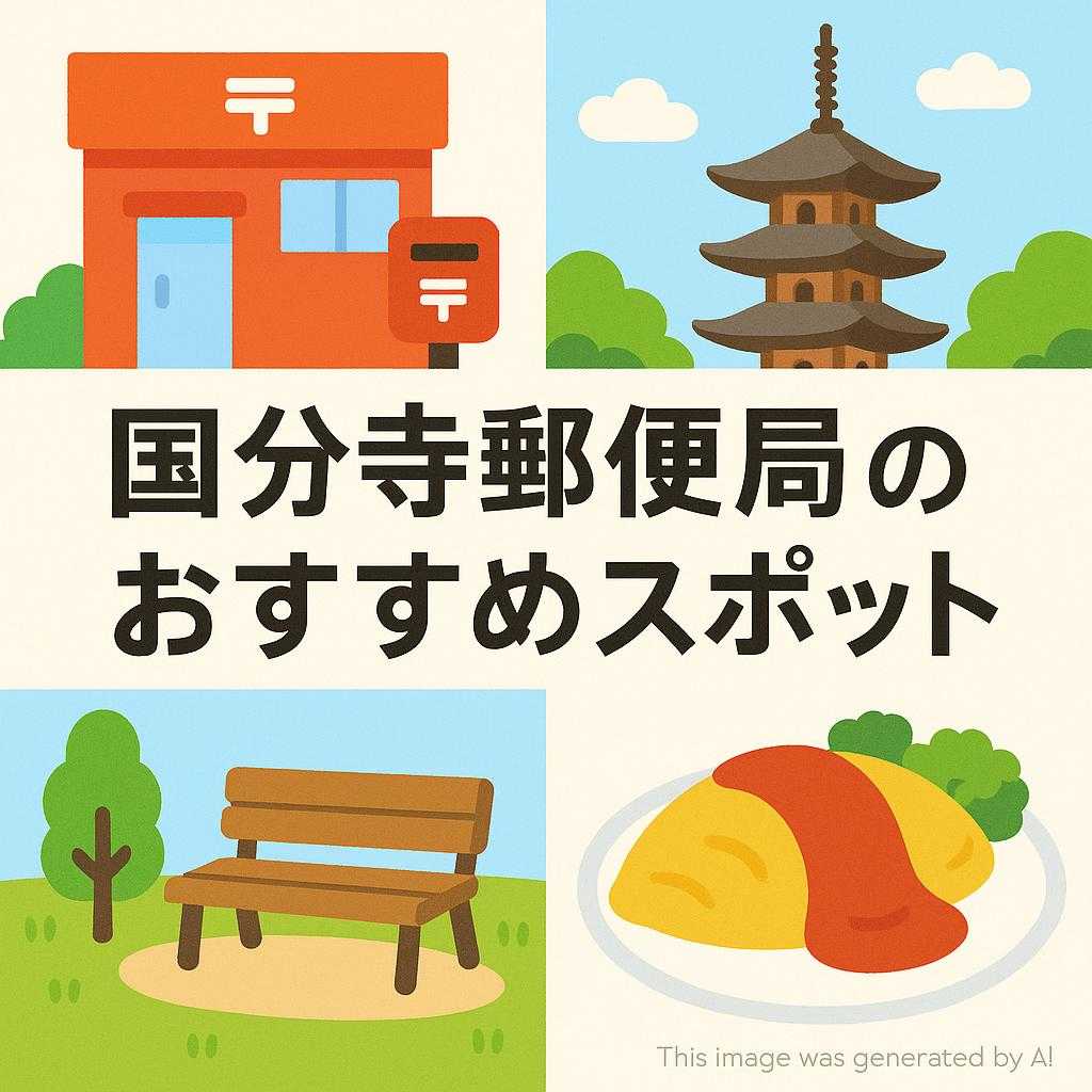 国分寺郵便局周辺のおすすめスポット