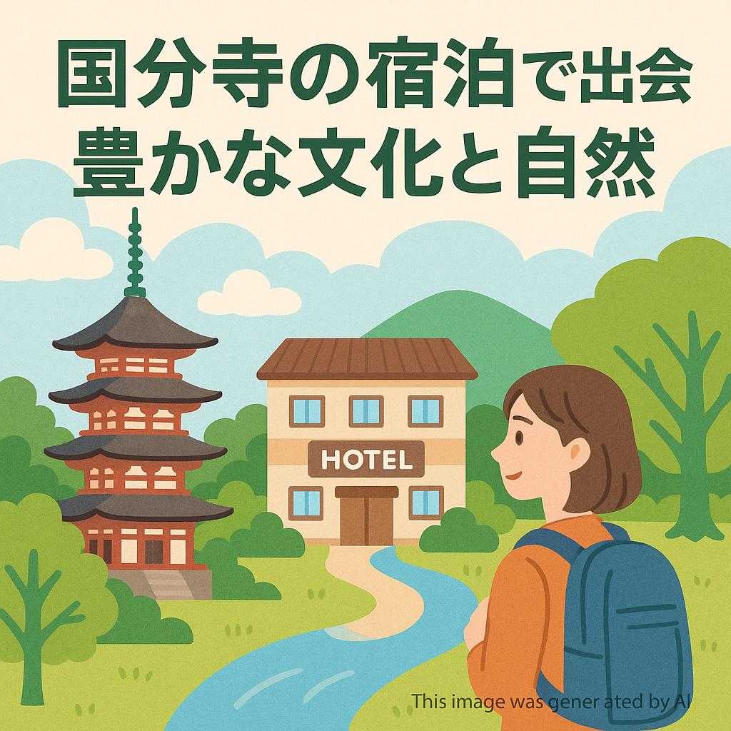 国分寺の宿泊で出会う豊かな文化と自然