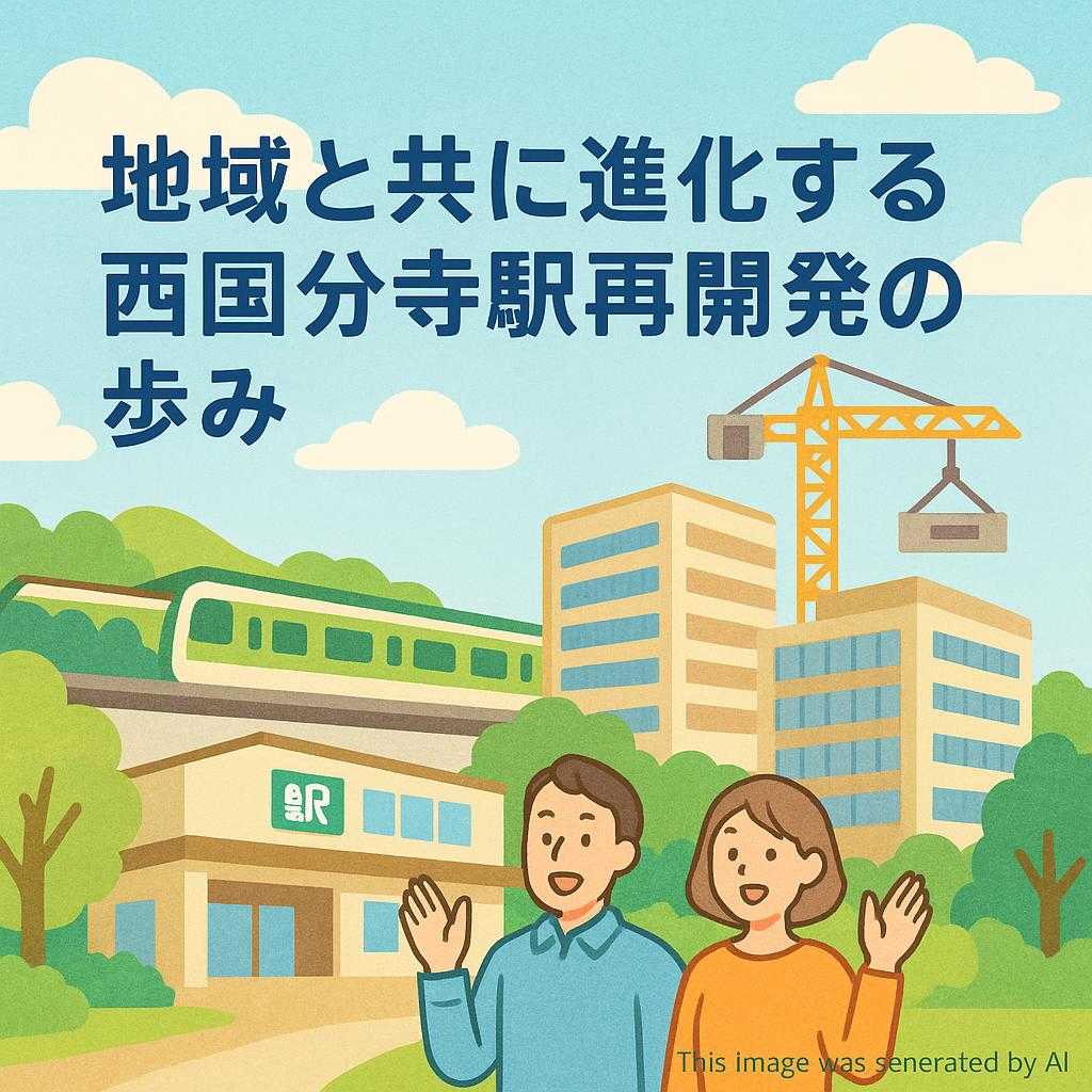 地域と共に進化する西国分寺駅再開発の歩み