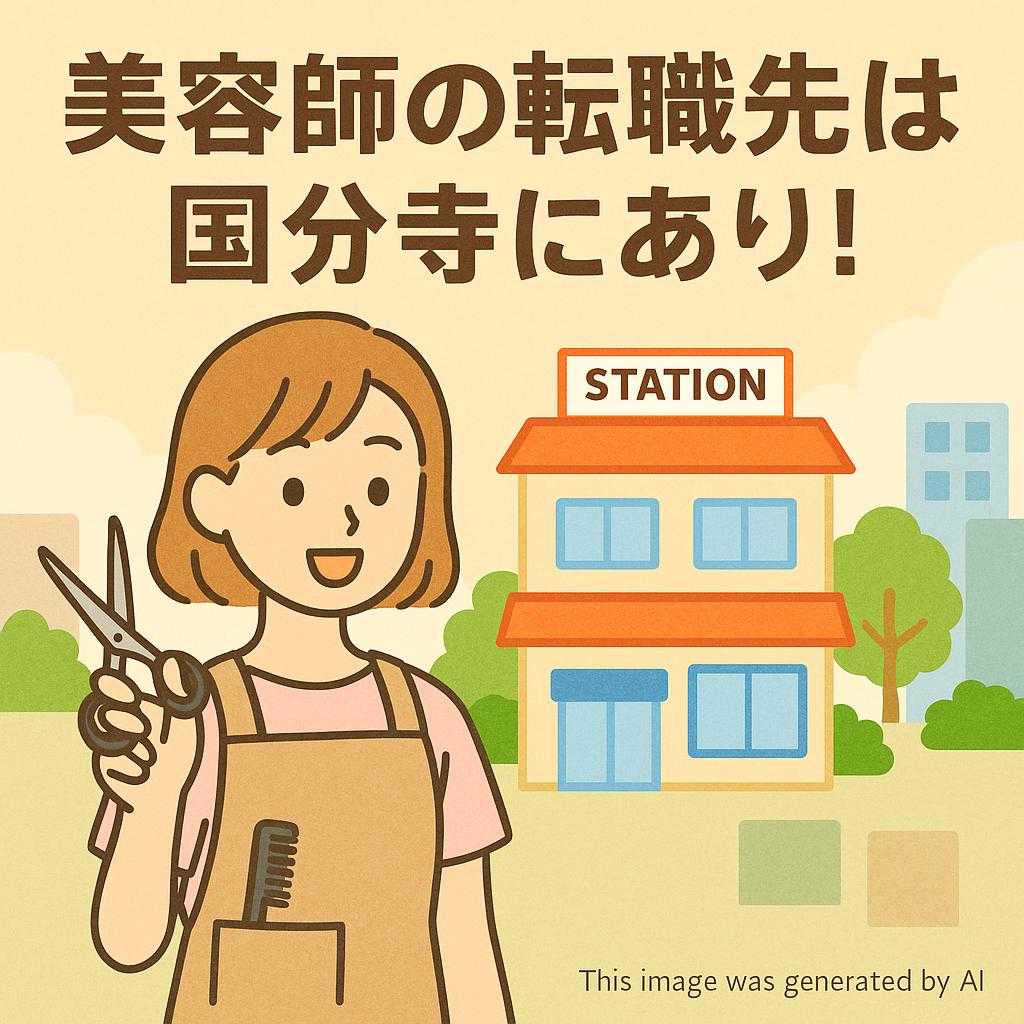 美容師の転職先は国分寺にあり！