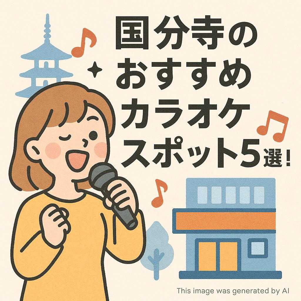 国分寺のおすすめカラオケスポット5選！