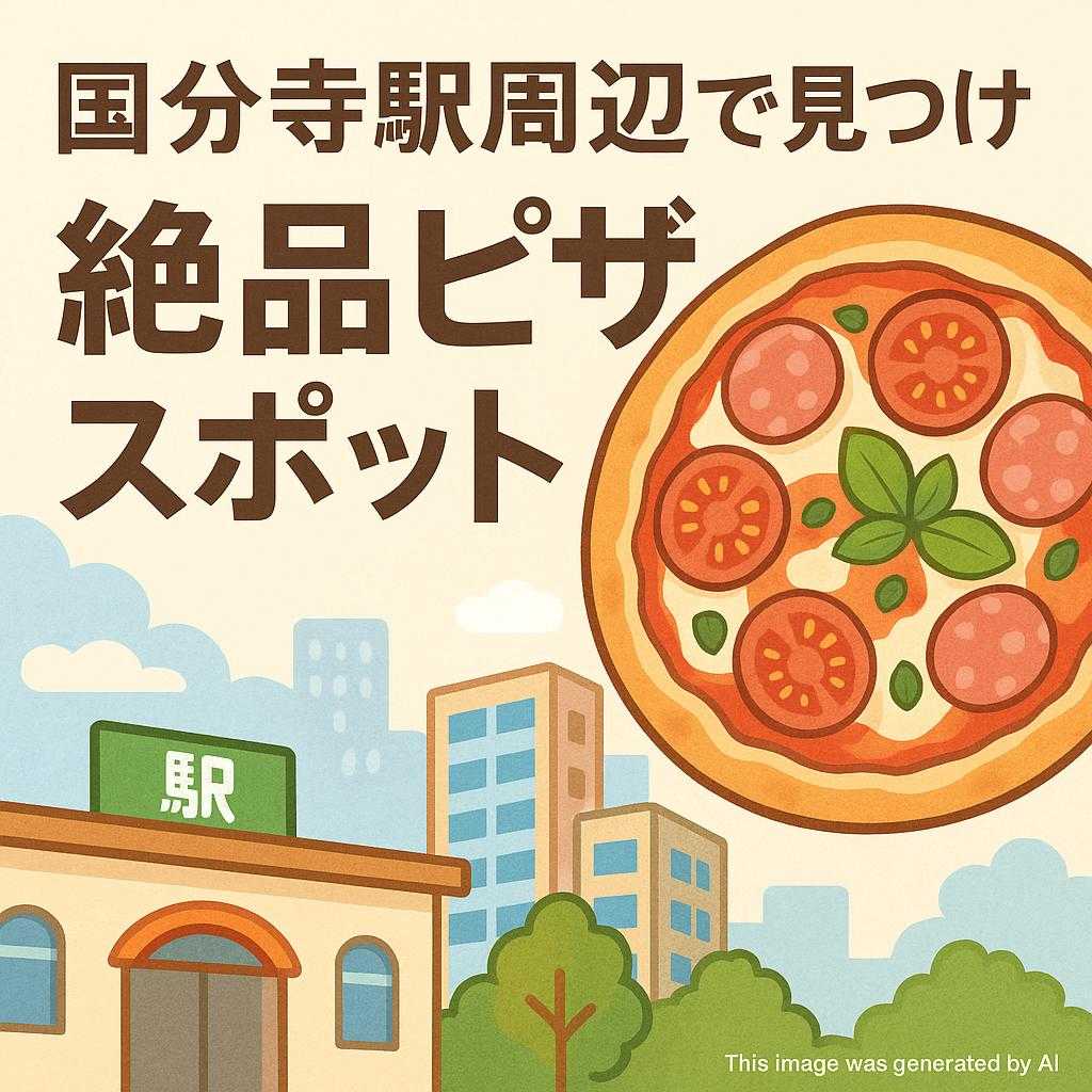 国分寺駅周辺で見つけた絶品ピザスポット