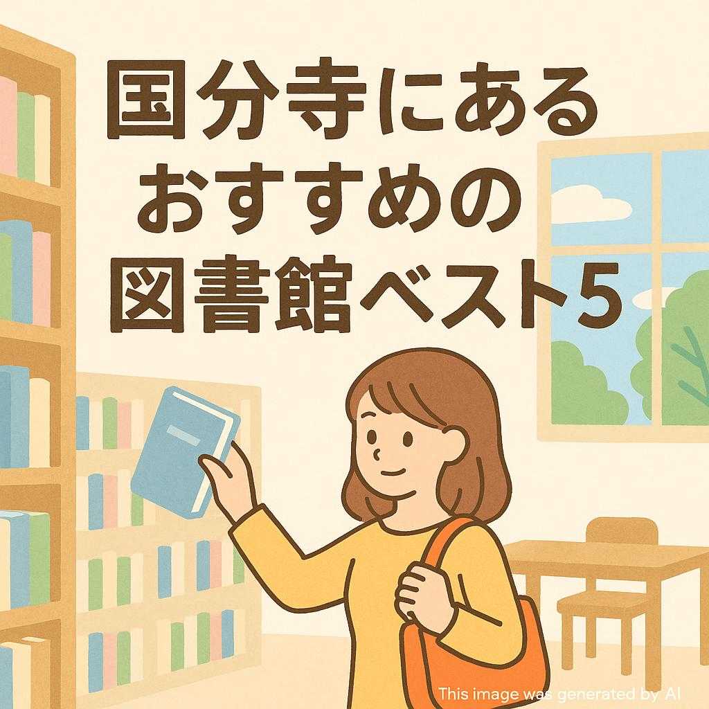 国分寺にあるおすすめの図書館ベスト5