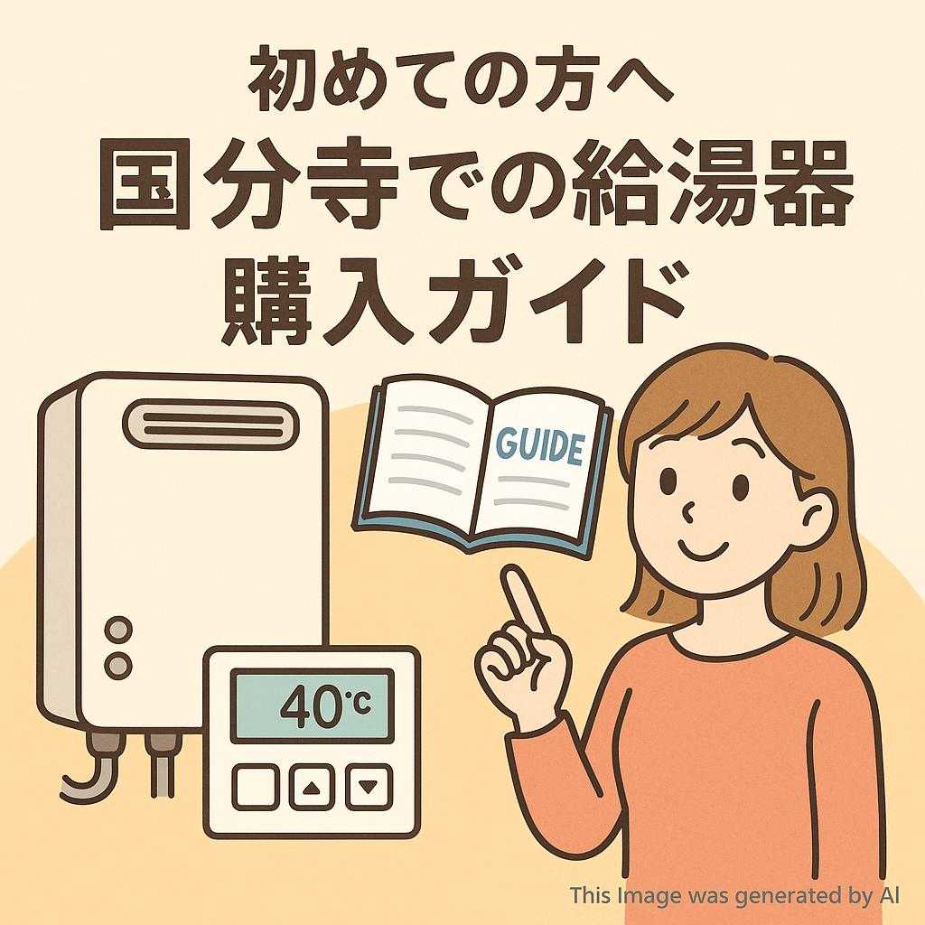 初めての方へ 国分寺での給湯器購入ガイド