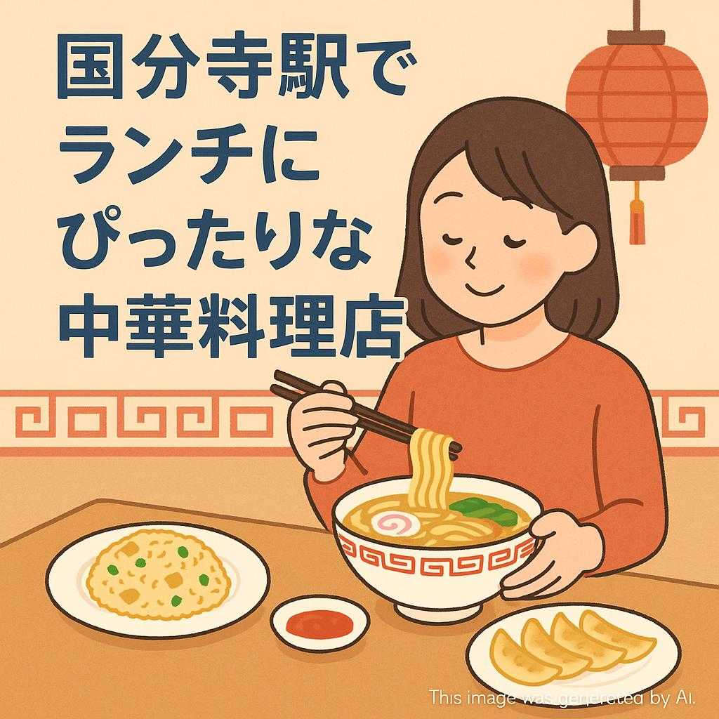 国分寺駅でランチにぴったりな中華料理店