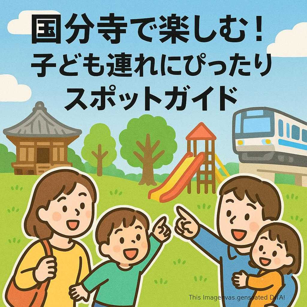 国分寺で楽しむ！子ども連れにぴったりのスポットガイド